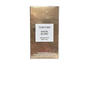 TOM FORD Soleil blanc Shimmering Body Oil Perfume Scent Spray gold 1.5 Oz